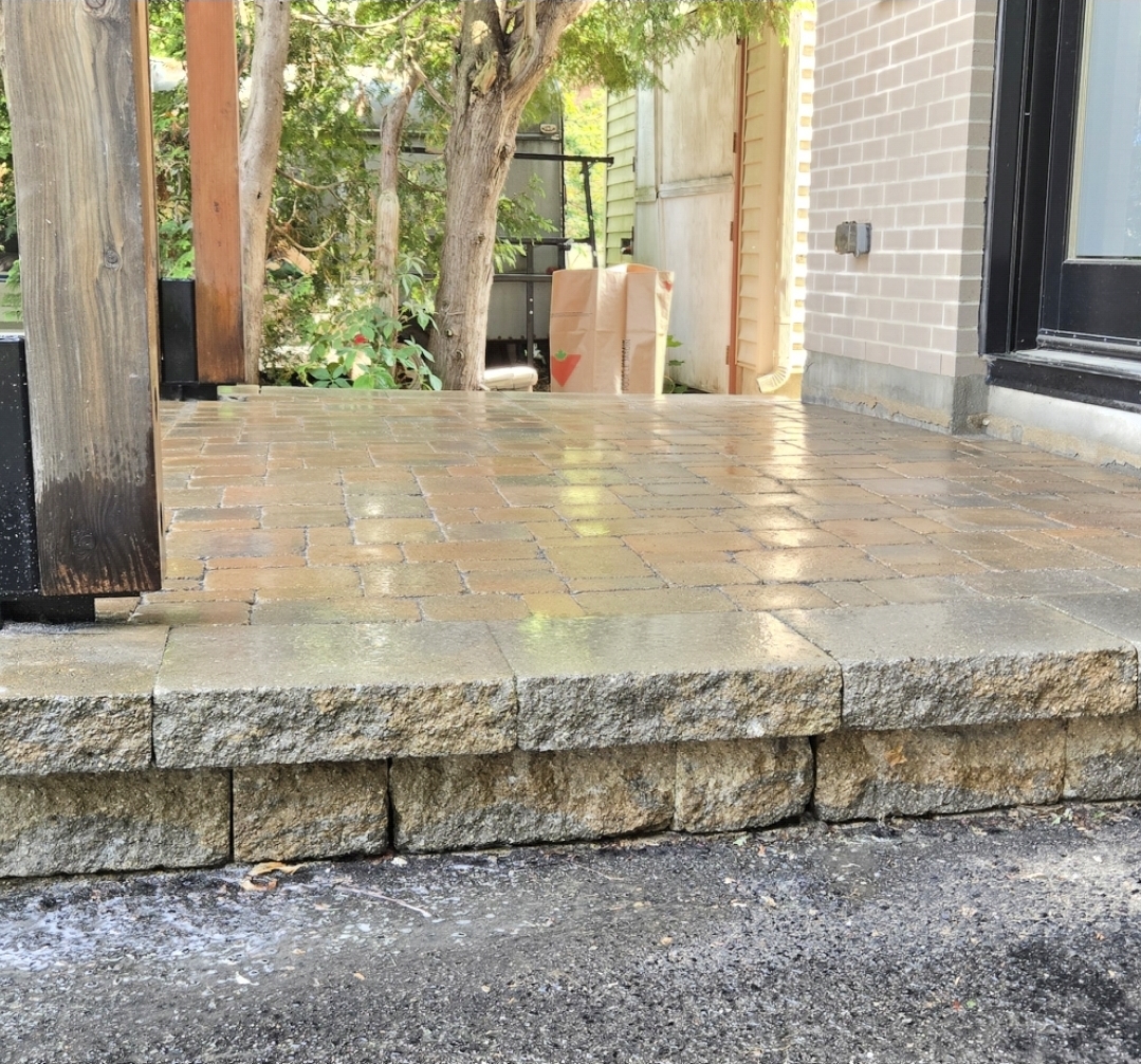 Interlock step rebuilding