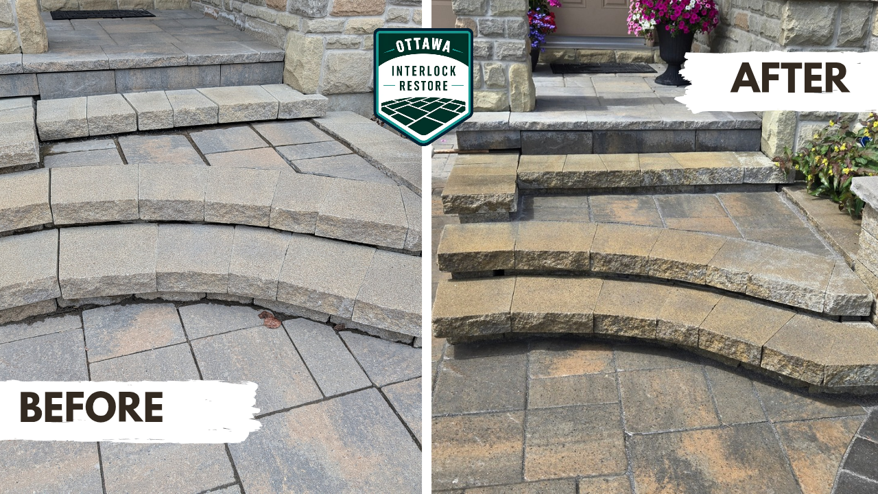Interlock repair before and after project 4