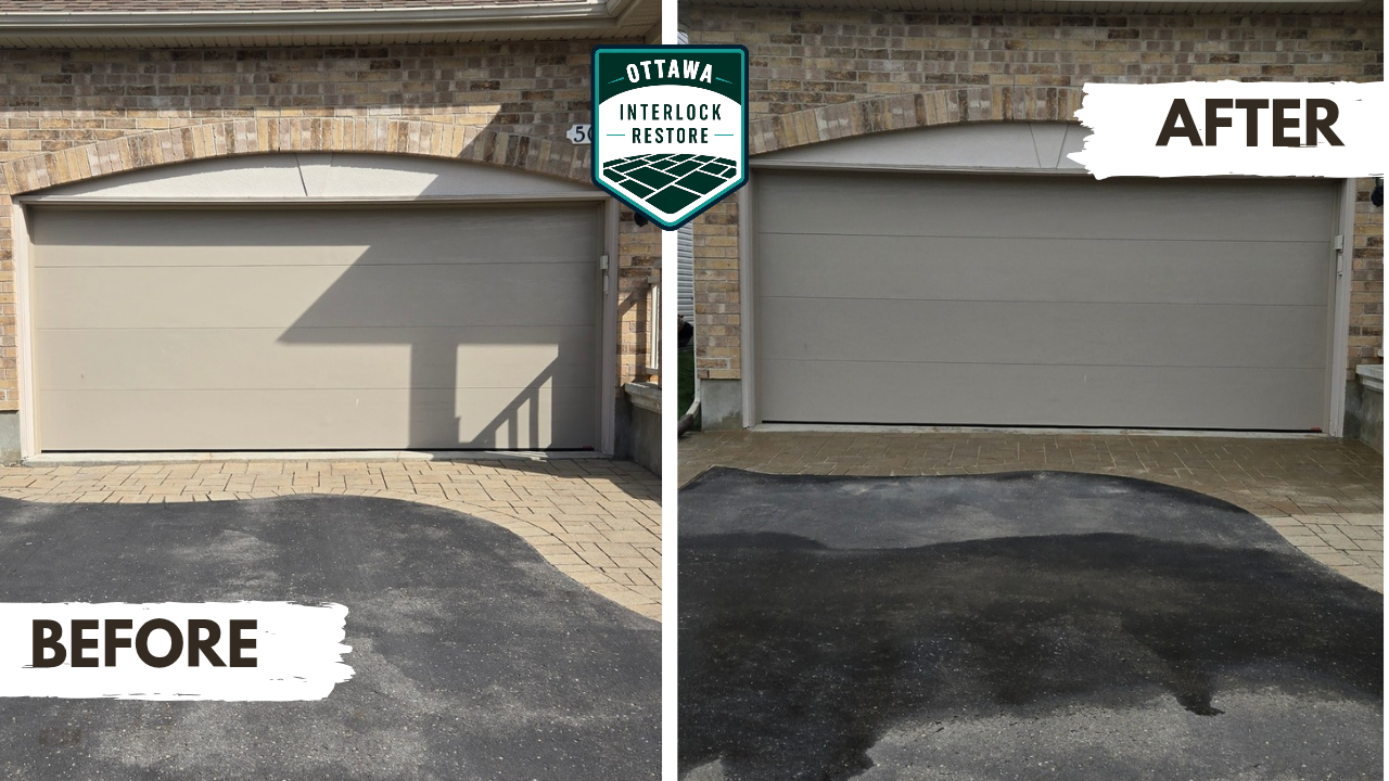 Interlock repair before and after project 4